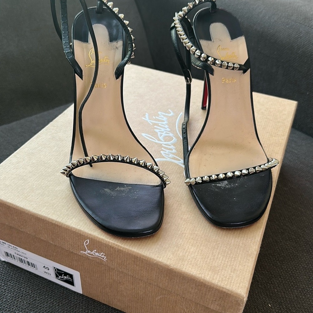 Christian Louboutin Black Elegant Heels